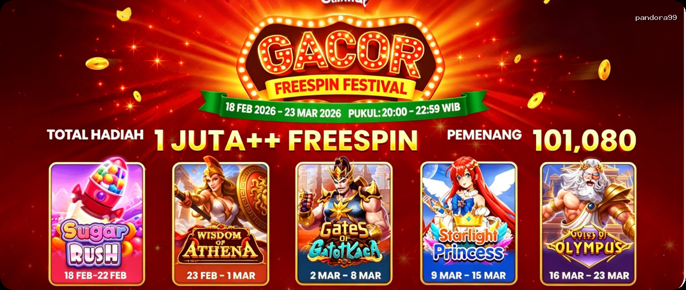 Login pandora99 Sekarang Bonus Melimpah